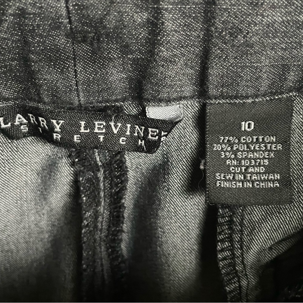 Black Denim Trouser Jeans with removable belt, Size 10 - Picture 7 of 8